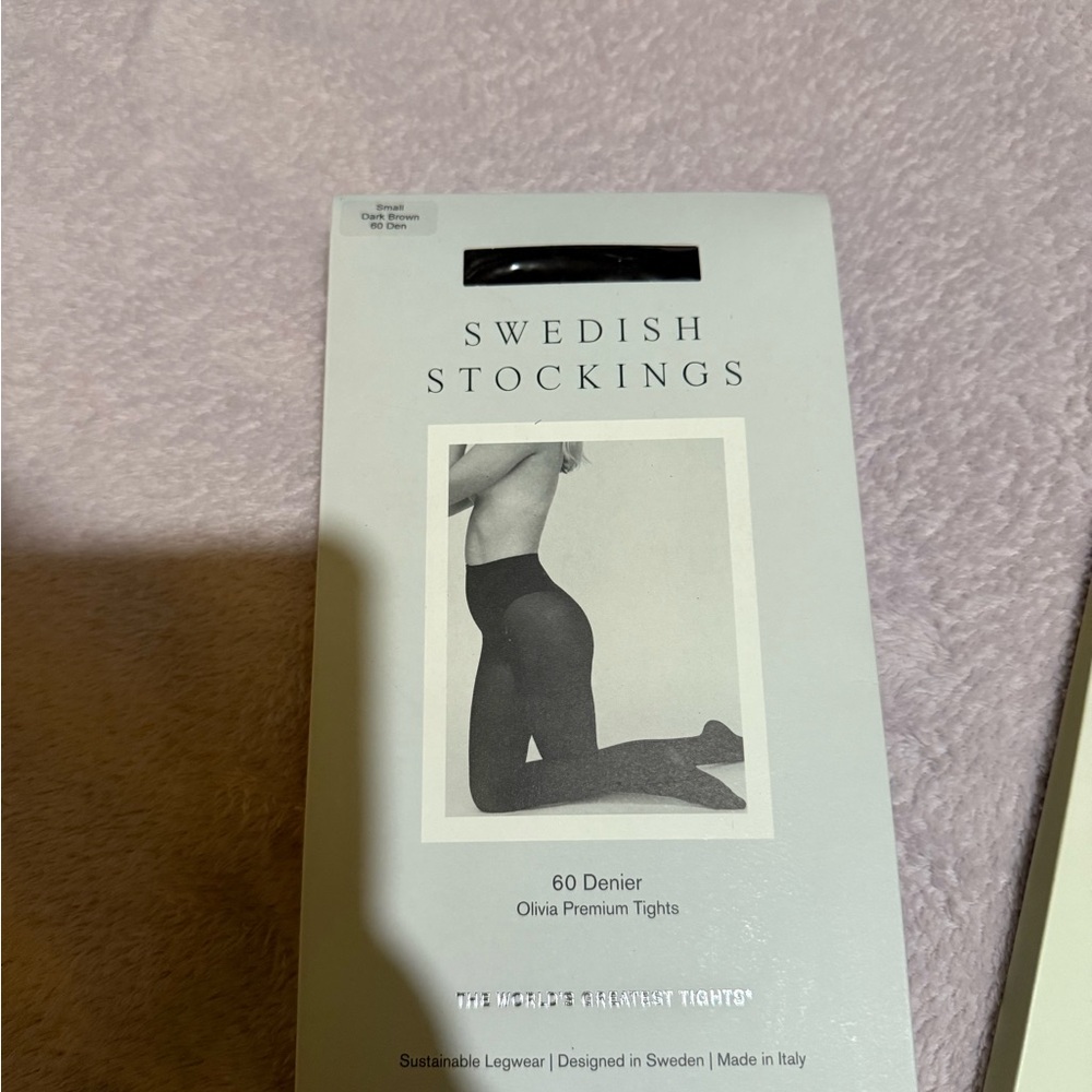 Lange Swedish Stockings - Navy, Dark Brown, Black
